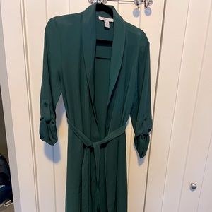 Beautiful emerald green duster